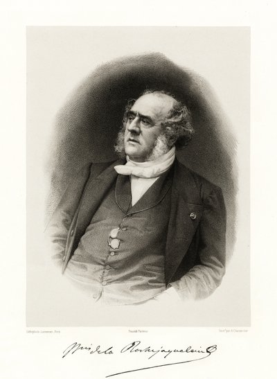 Henri-Auguste-Georges de La Rochejaquelein, 1865-66 tekijältä Auguste Charpentier
