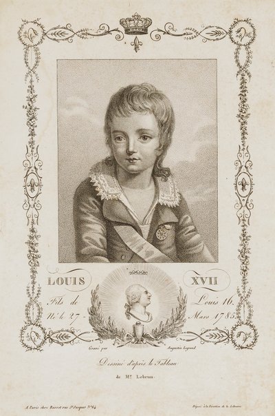 Ludvig XVII tekijältä Auguste Claude Simon Legrand