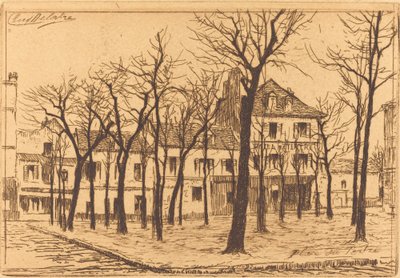 Place du Tertre tekijältä Auguste Delâtre