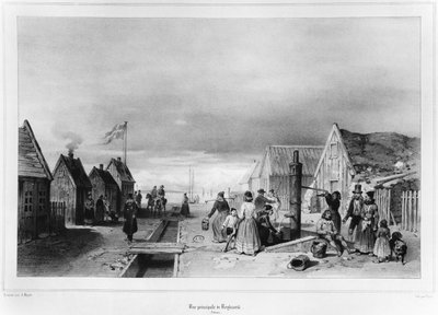 High Street, Reykjavik tekijältä Auguste Etienne Francois Mayer
