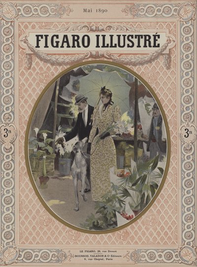 Toukokuun kukat tekijältä Auguste Francois Gorguet