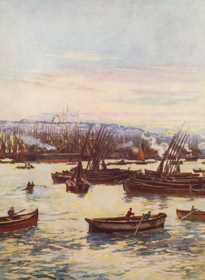 Kultainen sarvi, Turkki (värilitro) tekijältä Auguste Gerardin