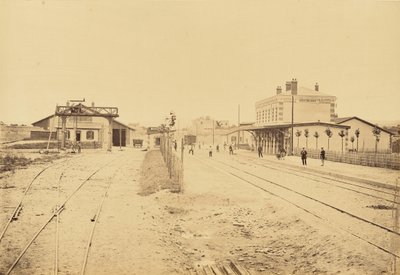 Montbrisonin asema tekijältä Auguste Hippolyte Collard