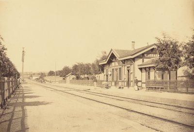 Saint-Jodardin asema tekijältä Auguste Hippolyte Collard