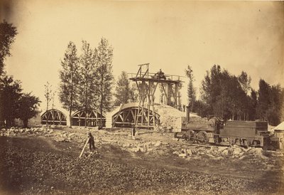 Bonson-joen viadukti (Loiren laakso) tekijältä Auguste Hippolyte Collard