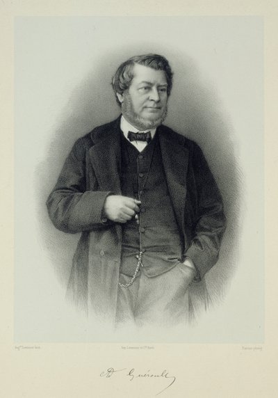 Adolphe Guéroultin muotokuva 1810-1872. tekijältä Auguste Lemoine