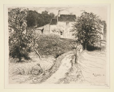 Bellotissa (Seine-et-Marne) (Bellotissa [Seine-et-Marne]) tekijältä Auguste Lepere
