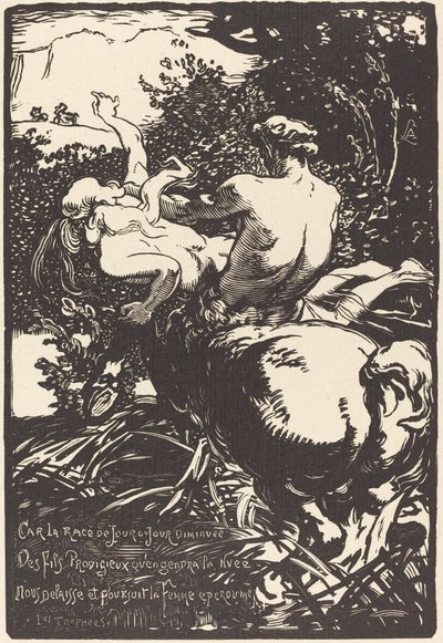 Kentauri (kentauri) tekijältä Auguste Lepere