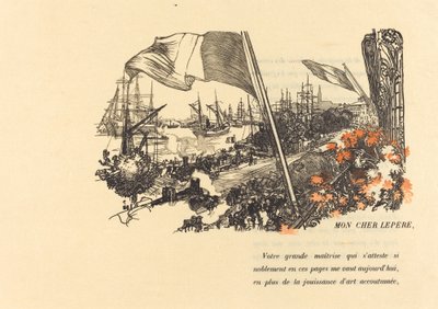 Omistussivu tekijältä Auguste Lepere