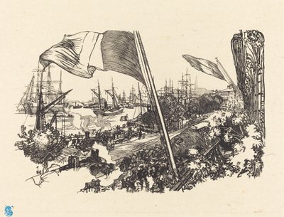 Dedikaatiosivu, julkaistu 1900. tekijältä Auguste Lepere