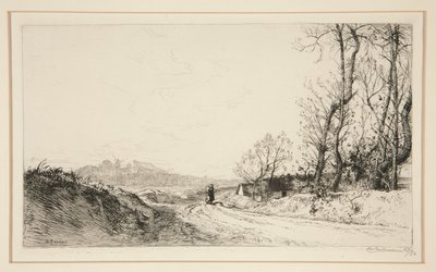 Derni?res feuilles (Vend?e) (Viimeiset lehdet [Vendee]) tekijältä Auguste Lepere