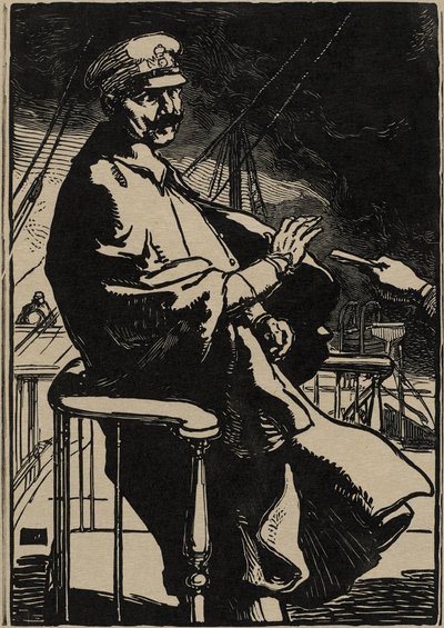 Keisari William jahtillaan tekijältä Auguste Lepere