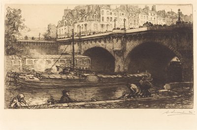 Pont Neuf tekijältä Auguste Lepere