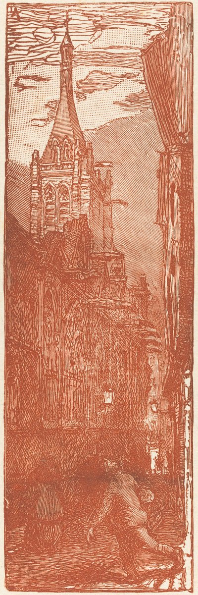 Saint-Severin tekijältä Auguste Lepere