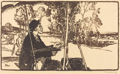 Maisemataiteilija tekijältä Auguste Lepere