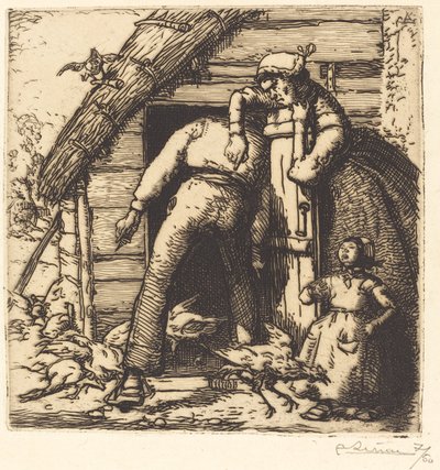 Poulterer, Vendee tekijältä Auguste Lepere