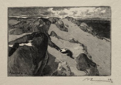 Arbonne, Gros Sablon tekijältä Auguste Louis Lepère