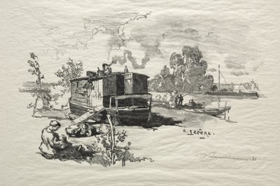 Asuntovene tekijältä Auguste Louis Lepère