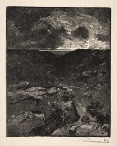 Franchardin laakso tekijältä Auguste Louis Lepère