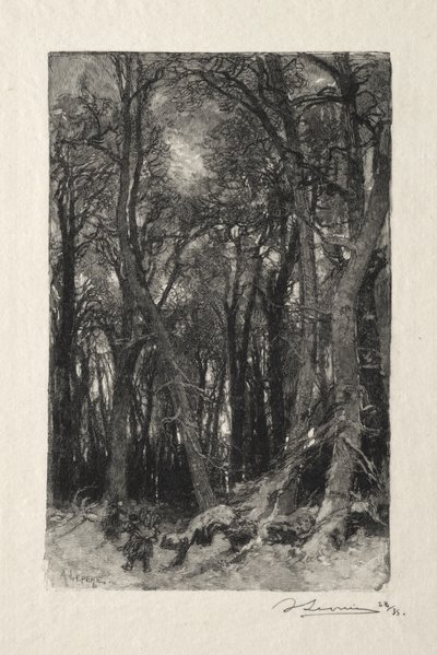 Le Bas-Breau tekijältä Auguste Louis Lepère