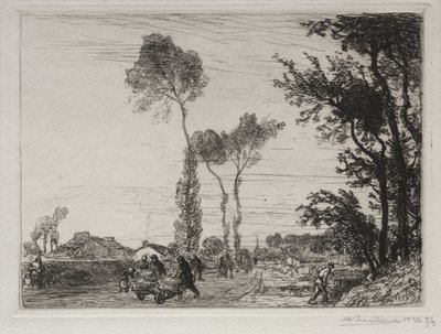 Paluu St. Jean-de-Mont Marketista tekijältä Auguste Louis Lepère