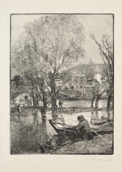 Billancourt Islandin nurkka tekijältä Auguste Louis Lepère