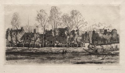 Amiens, Sommen ranta tekijältä Auguste Louis Lepère