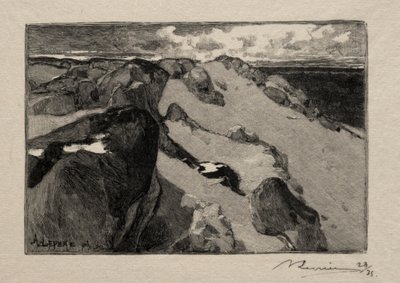 Arbonne, Gros Sablon tekijältä Auguste Louis Lepère
