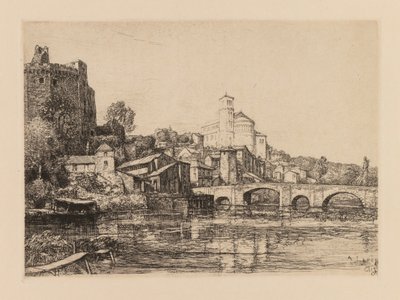 Auguste Lepère: Clisson Loire-Maritime, 1909. tekijältä Auguste Louis Lepère