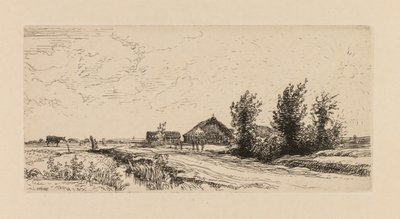 Auguste Lepère: Pieni lehmänpaimen tekijältä Auguste Louis Lepère