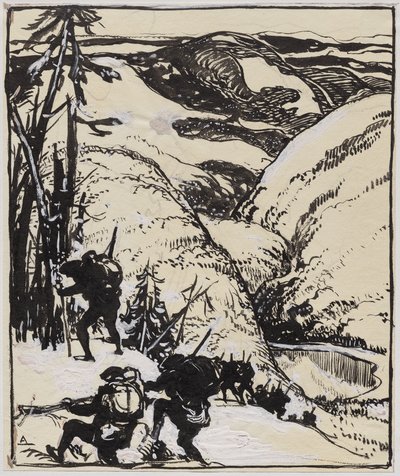 Vosgesissa tekijältä Auguste Louis Lepère