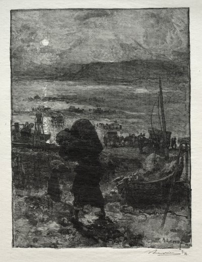 Hiekankorjuu tekijältä Auguste Louis Lepère
