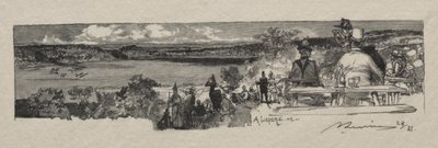 Auringon laakso tekijältä Auguste Louis Lepère