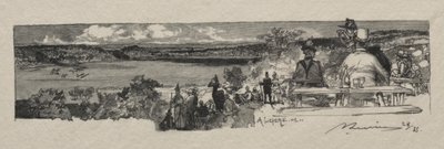 Sollen laakso. tekijältä Auguste Louis Lepère