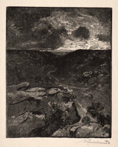 Franchardin laakso. tekijältä Auguste Louis Lepère