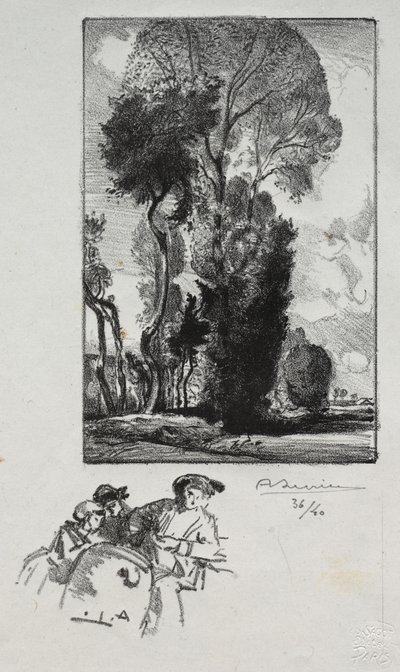 Bocage tekijältä Auguste Louis Lepère