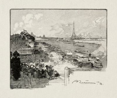 Päivittäinen piste. tekijältä Auguste Louis Lepère