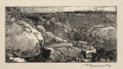 Long-Rocherin sirkus. tekijältä Auguste Louis Lepère