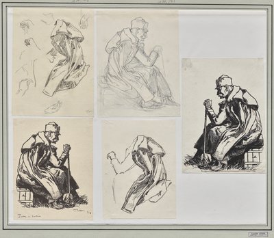 Serbian kuningas Pietari tekijältä Auguste Louis Lepère