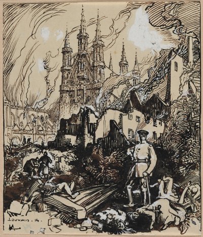 Louvain tekijältä Auguste Louis Lepère