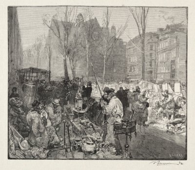 Romumarkkinat. tekijältä Auguste Louis Lepère