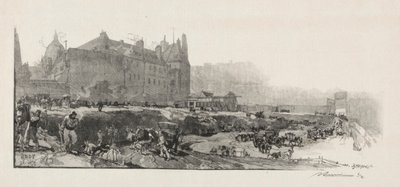 Vanha Sorbonne tekijältä Auguste Louis Lepère