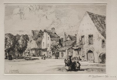 Provins . tekijältä Auguste Louis Lepère