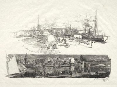 Kuvitettu Rouen: The New Quays-L