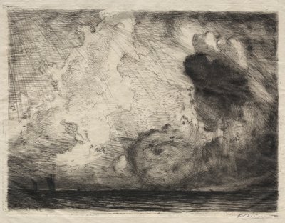 Merimaisema, 1911. tekijältä Auguste Louis Lepère