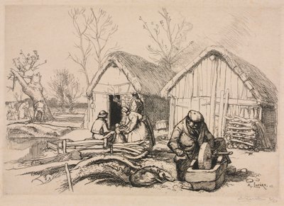 Puuhakkurin talo (Vendée) tekijältä Auguste Louis Lepère