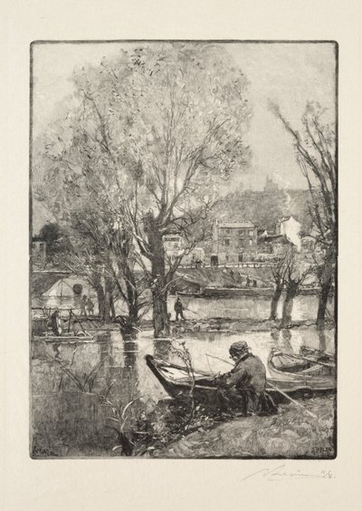 Billancourt Islandin nurkka tekijältä Auguste Louis Lepère