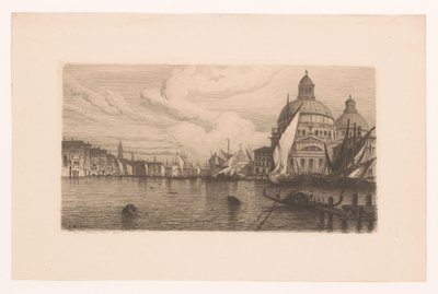 Grand Canal Venetsiassa tekijältä Auguste Numans