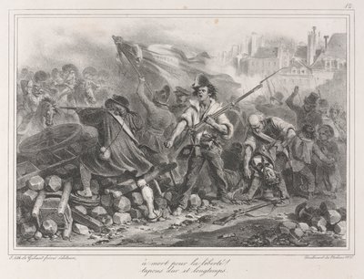 Albumi vuodelta 1831: Vapaus tai kuolema! tekijältä Auguste Raffet