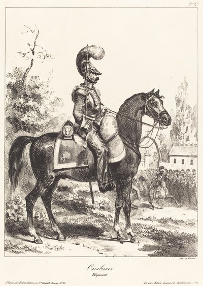 Karabinieeri tekijältä Auguste Raffet